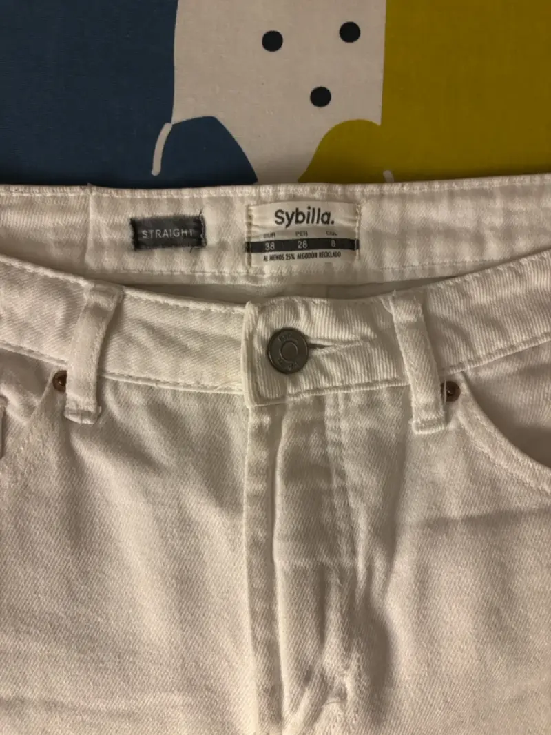Pantalones blancos de mujer - 2
