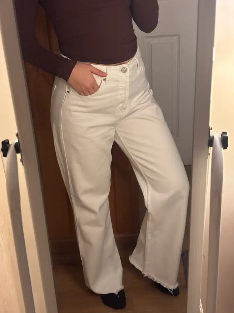Pantalones blancos de mujer - 3