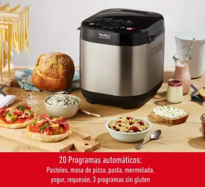 Panificadora Moulinex 20 programas - miniatura 1