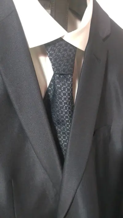 Traje formal azul marino - miniatura 2
