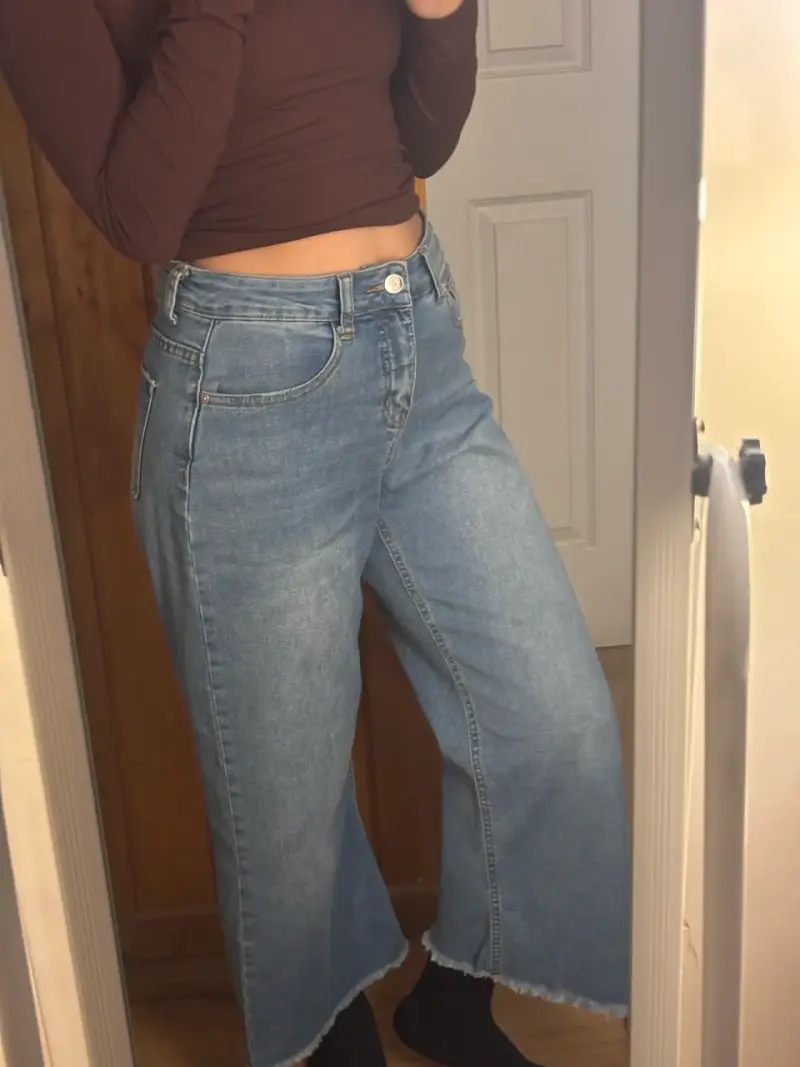 Jeans anchos Sybilla - 1