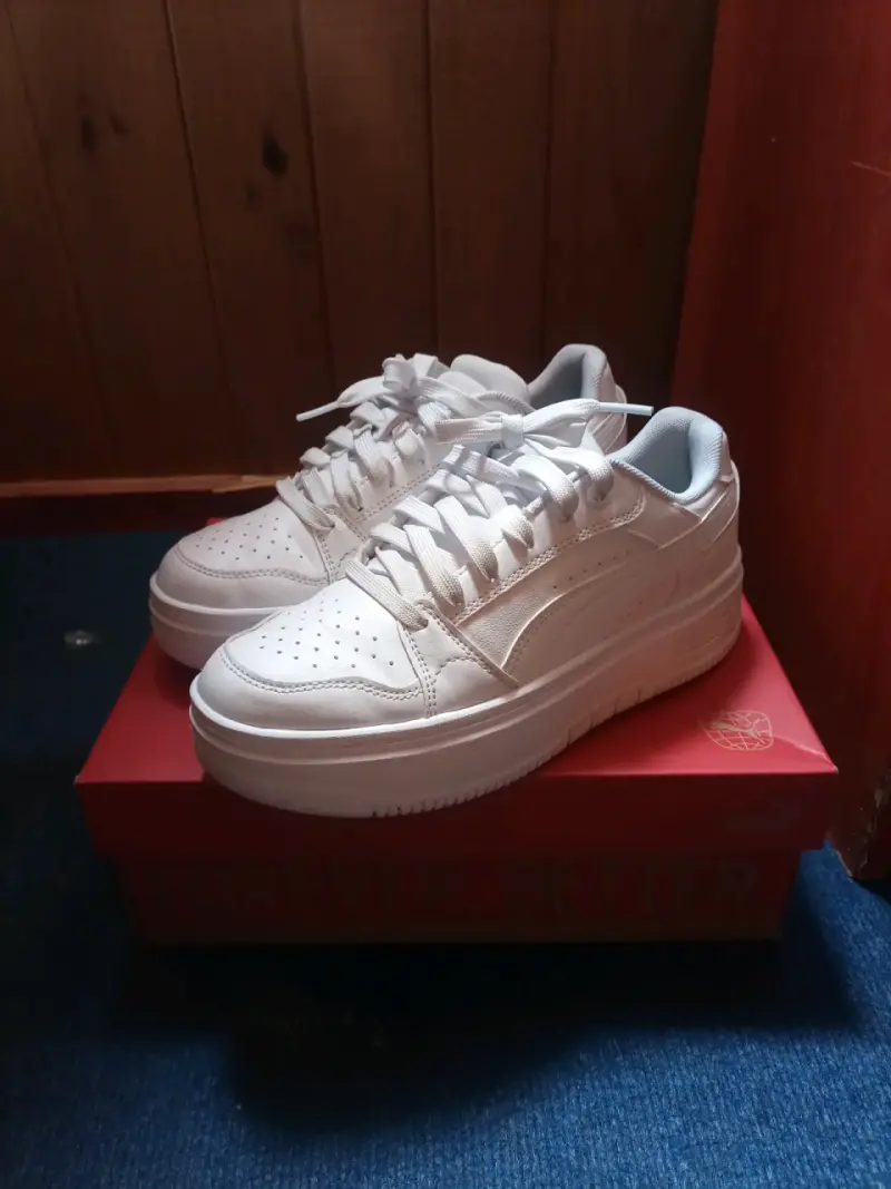Zapatillas puma blancas