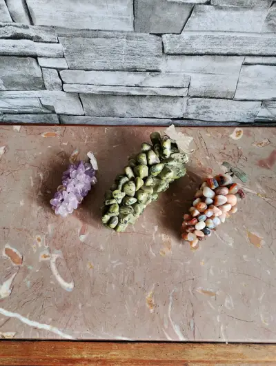 Decoración de racimos de piedras - miniatura 2