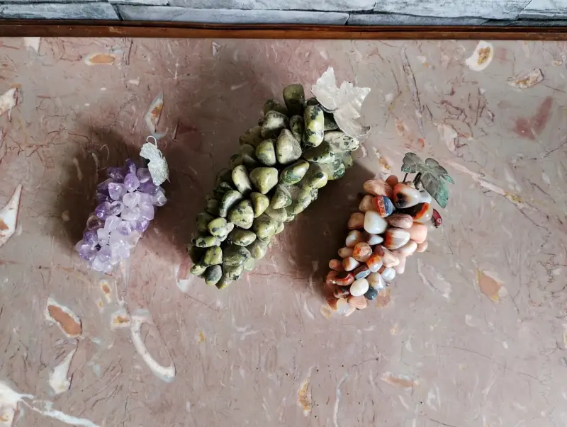 Decoración de racimos de piedras - 6