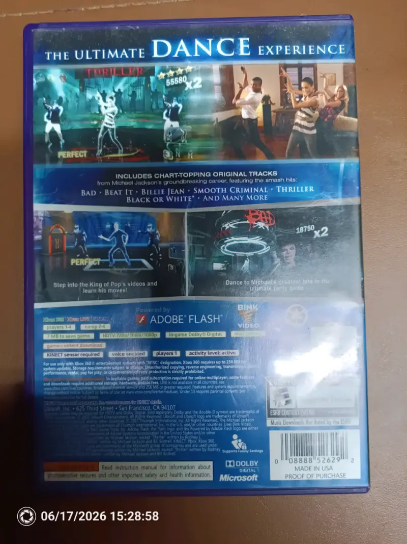 Juego Xbox 360 Michael Jackson - 4
