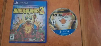 Pack PS4 Borderlands 3 + PES 2019 Originales - miniatura 1