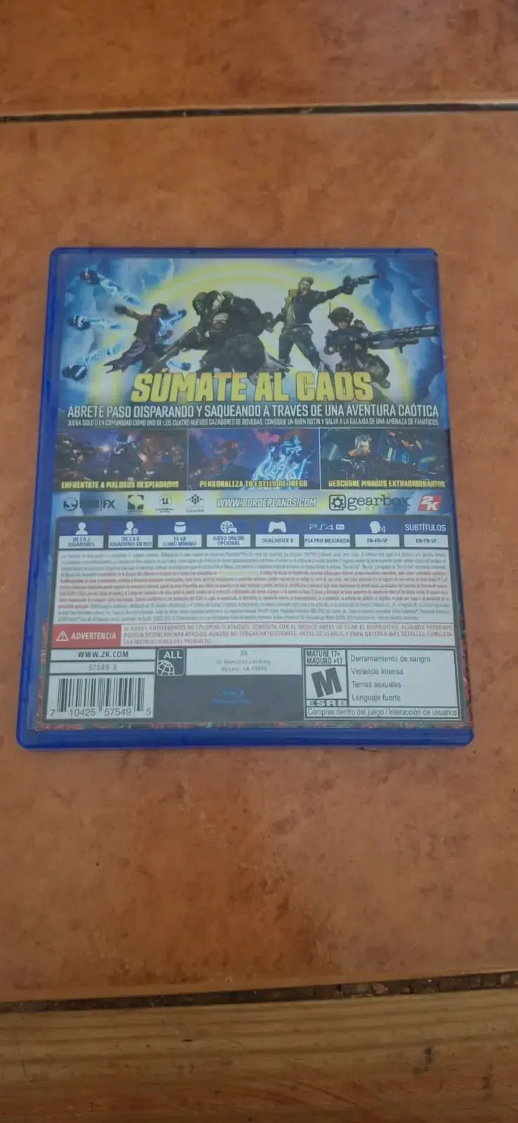 Pack PS4 Borderlands 3 + PES 2019 Originales - 4