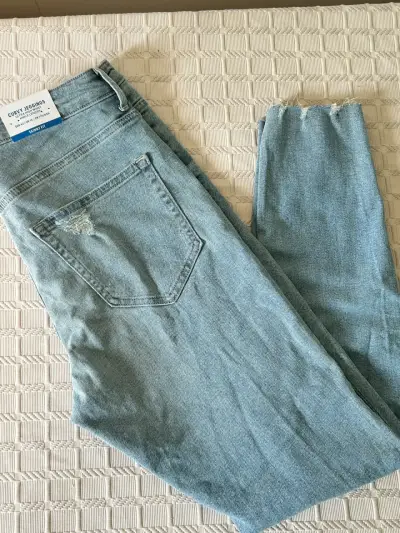 Jeans Curvy Jeggings Celestes Nuevos - miniatura 1