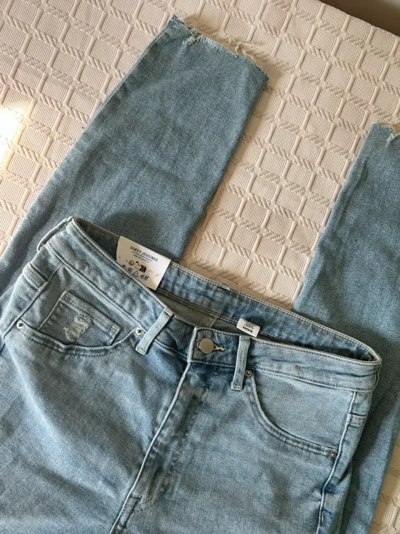 Jeans Curvy Jeggings Celestes Nuevos - 2