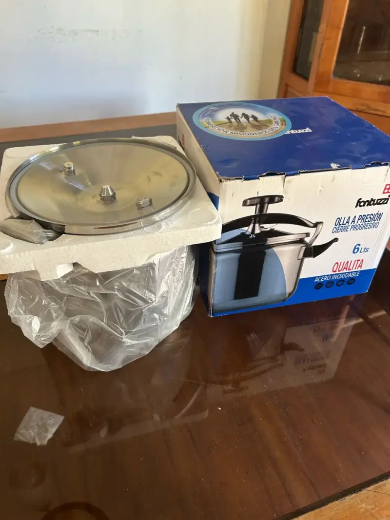 Olla a presión Quálitas de 6 litros Fantuzzi - 1