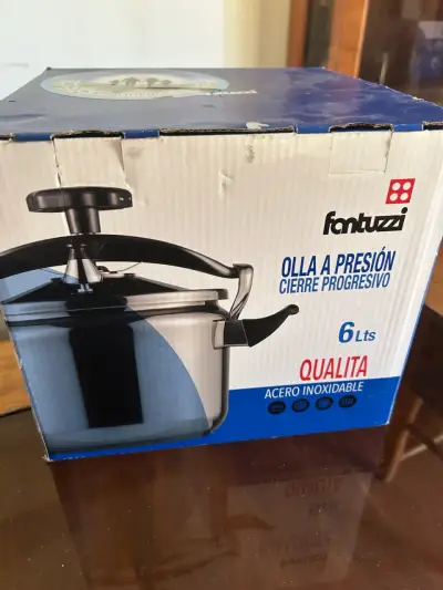 Olla a presión Quálitas de 6 litros Fantuzzi - miniatura 2