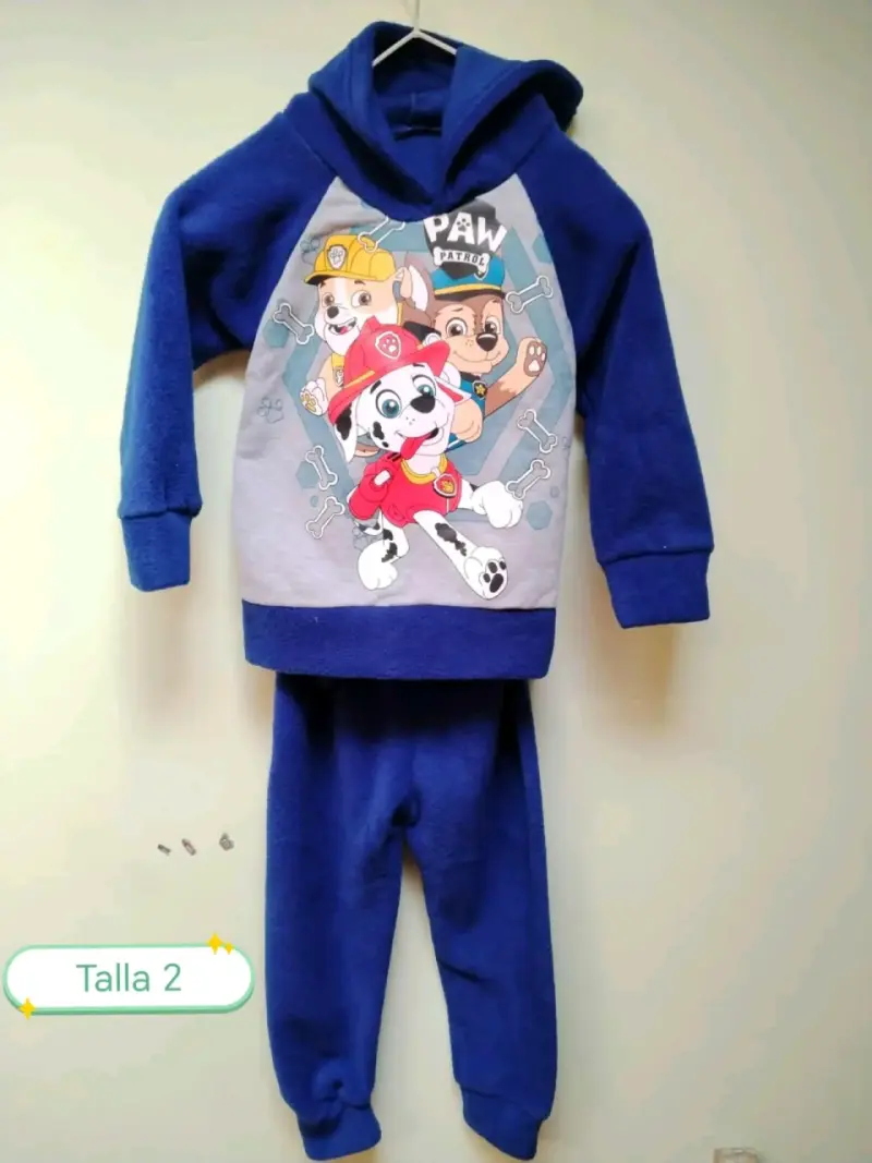 Conjunto infantil Paw Patrol azul
