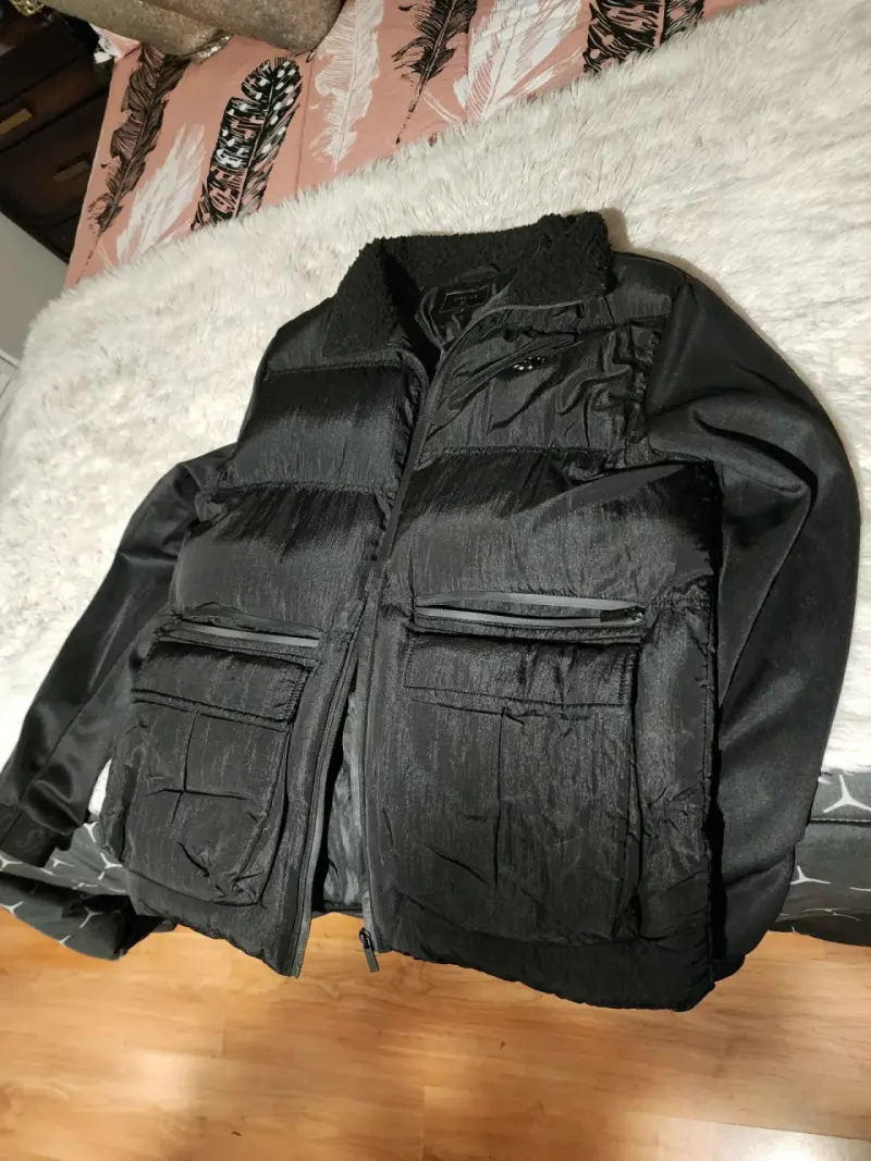 Chaqueta siksilk negra - 2