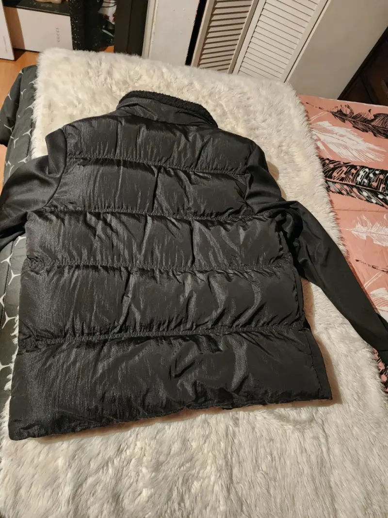 Chaqueta siksilk negra - 5