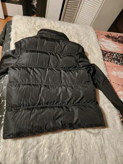 Chaqueta siksilk negra - miniatura 5
