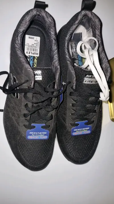 Zapatillas Skechers negras Talla 44 - miniatura 2