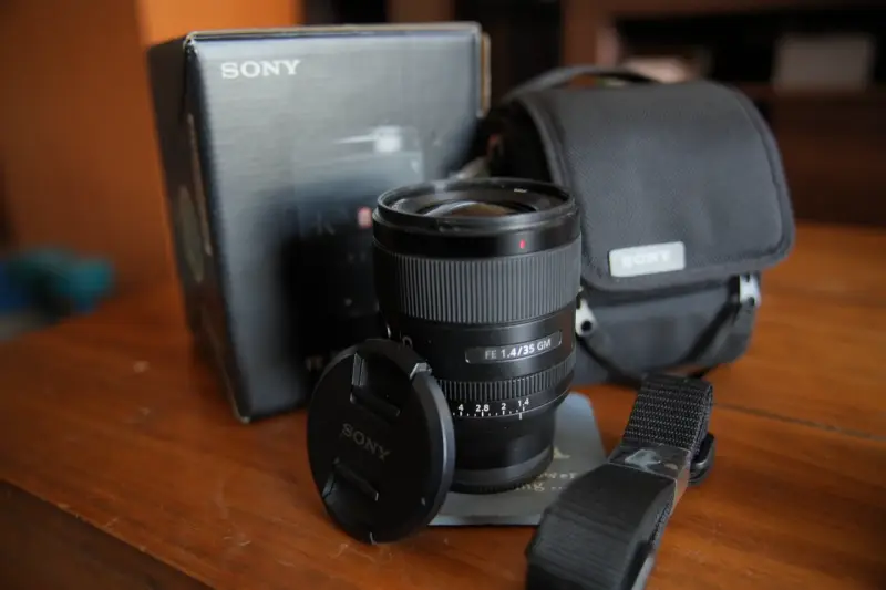Lente Sony FE 35mm f/1.4 GM - 5