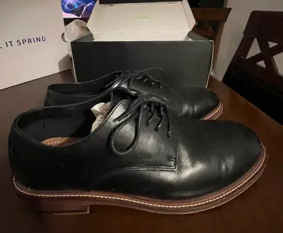 Zapatos Basement negros talla 44 - miniatura 2