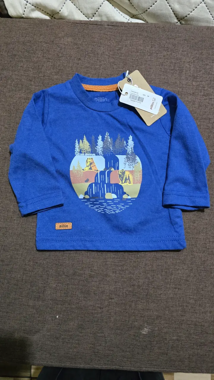 Poleras infantil pillin 3M - 1