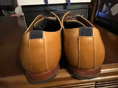 Zapatos de vestir color camel - miniatura 2