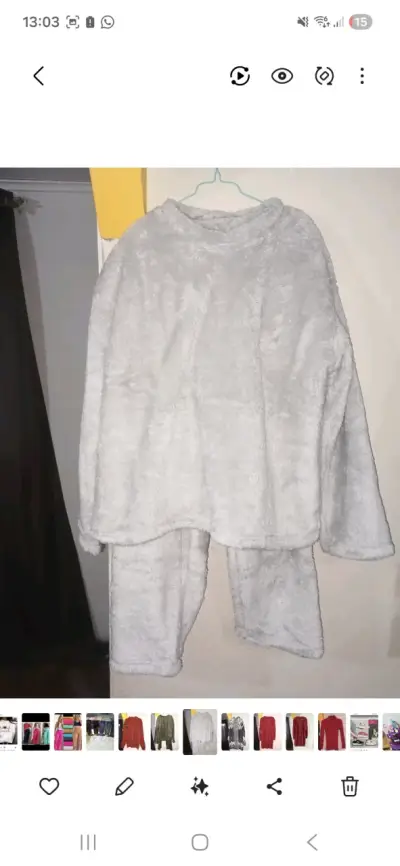 Conjunto polar gris - miniatura 1