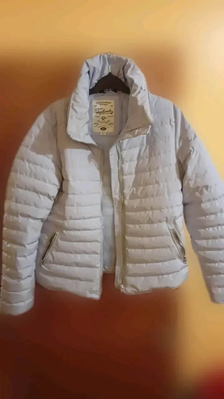 Chaqueta acolchada color lila - 2