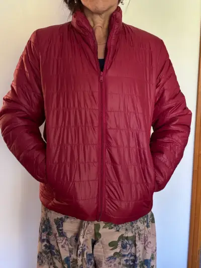 Chaqueta tipo pluma  roja S - miniatura 1
