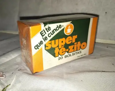 Caja Antigua Te Te-zito Años 1988 Caja Cartón - miniatura 1