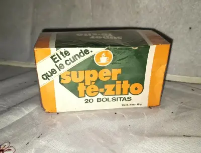 Caja Antigua Te Te-zito Años 1988 Caja Cartón - miniatura 3