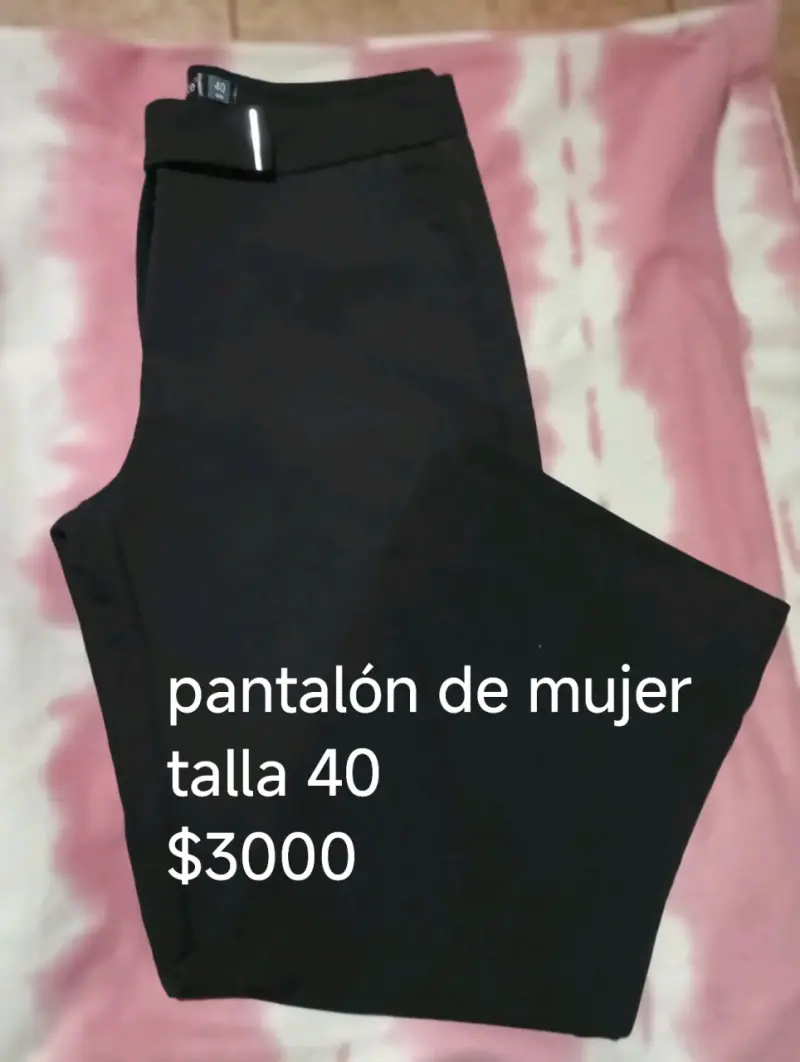 Pantalón negro mujer - 2