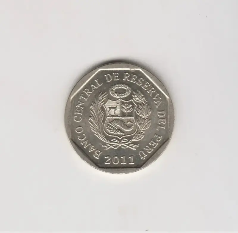 Moneda Perú 1 Sol 2011 Gran Pajaten Conmemorativa - 2