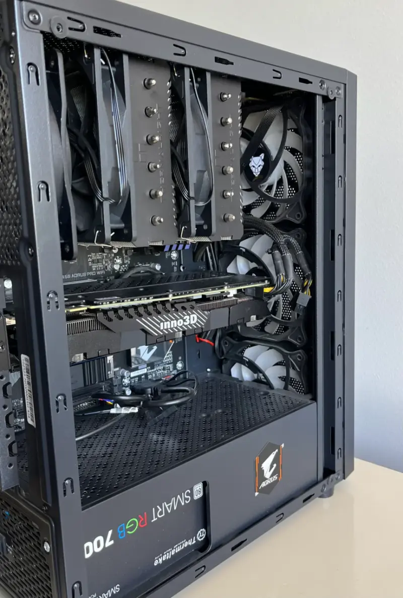 PC Torre/Ryzen 7 3700x/Nvidia GTX 1070 8GB/32GB - 3