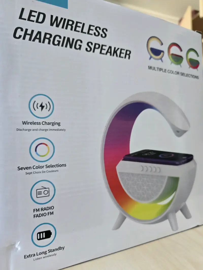 Lámpara/ Parlante LED RGB - 2
