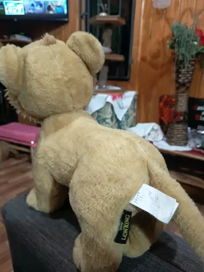 Peluche de león amarillo - miniatura 2