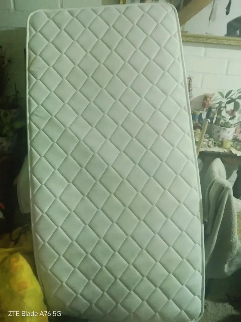 Colchón individual blanco