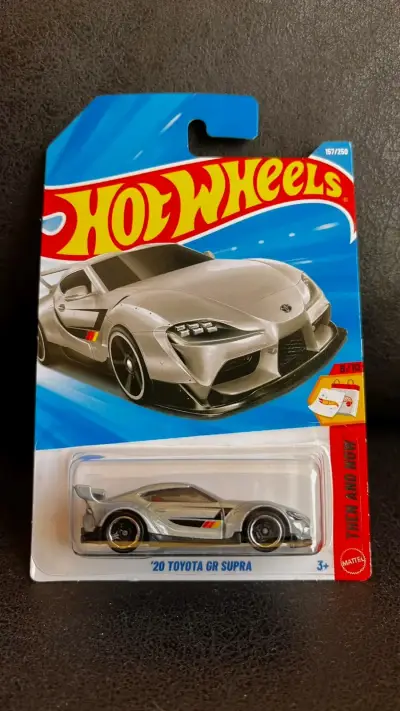 Auto Hot Wheels F1 Negro y Verde. Toyota Supra hot - miniatura 2
