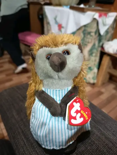 Peluche erizo TY Beanie Baby - miniatura 1