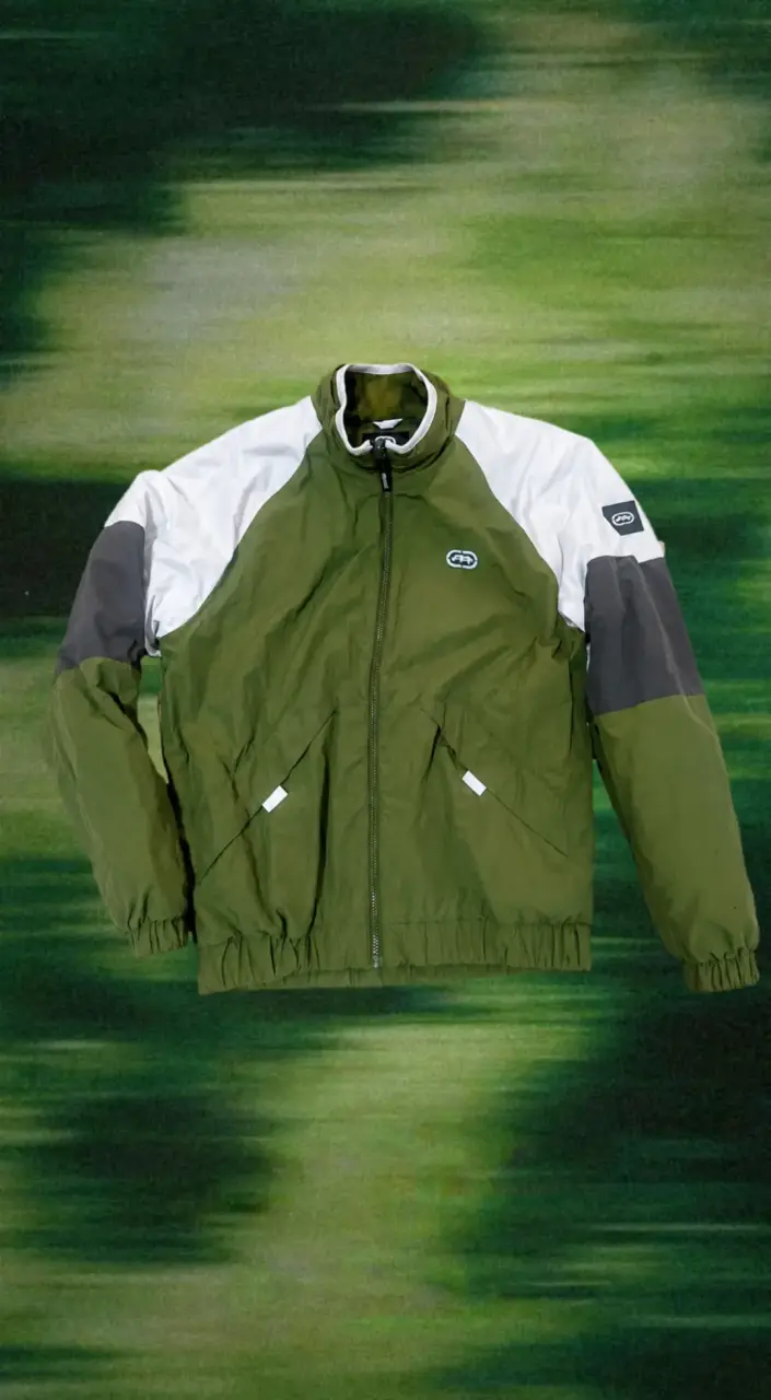 Chaqueta verde ecko untld