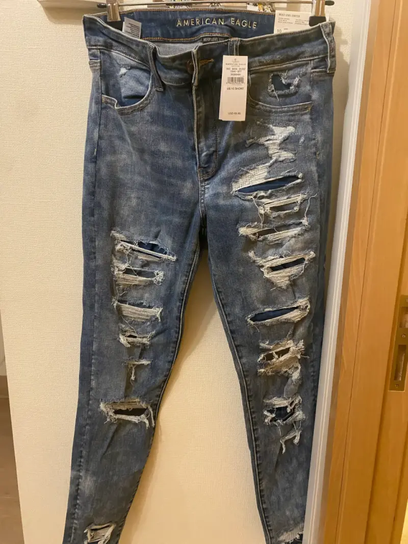 Jeans desgastados American Eagle T10 - 1