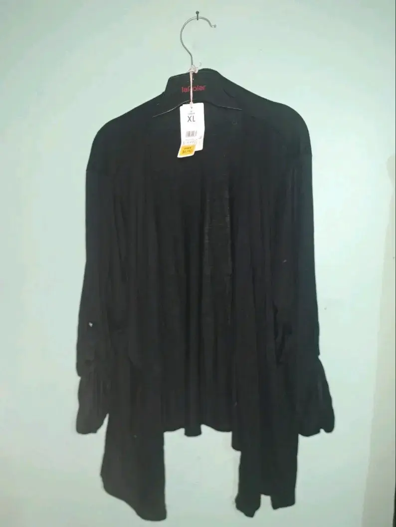 Tapado negro talla XL - 1