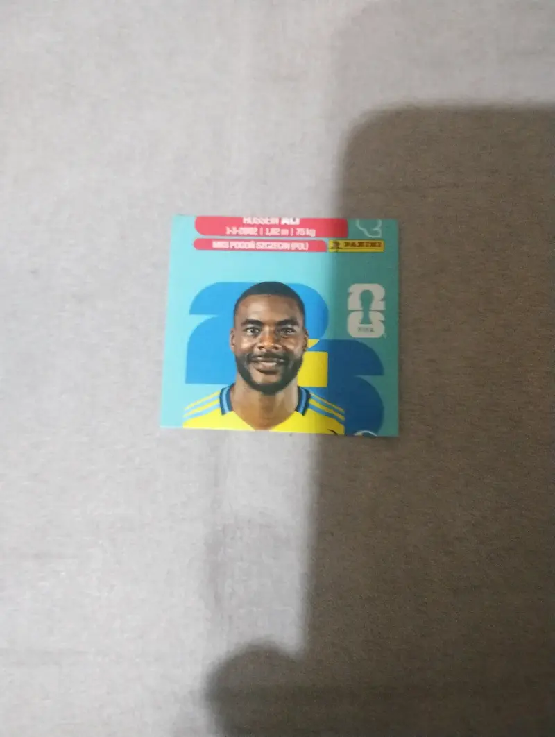 Fallo de una lámina del mundial original - 1