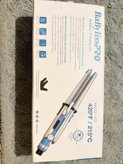 Plancha de pelo BaBylissPRO mini azul - miniatura 2