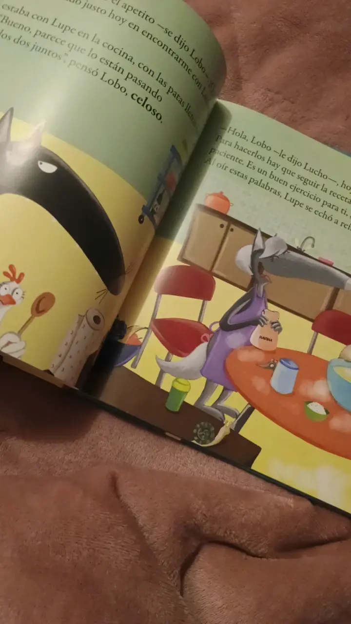 Libro infantil El lobo - 3