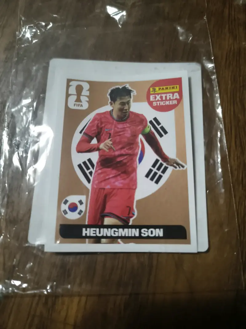 Lámina especial Heungmin Son Gold - Mundial 2026 - 2