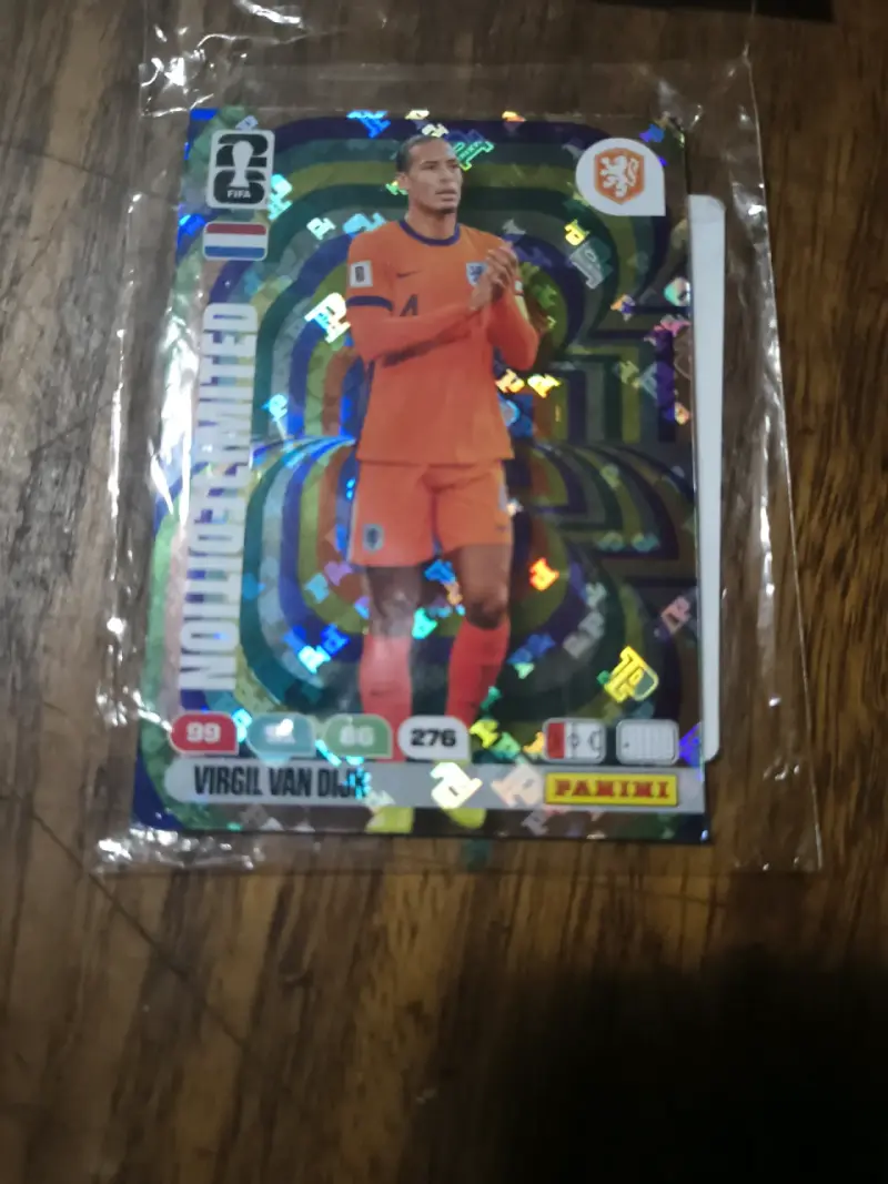 Tarjeta Panini Virgil Van Dijk - Adrenalyn XL - 1