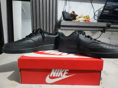 Zapatillas court vision negras Nike - miniatura 2