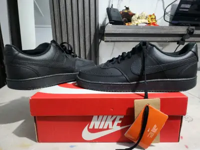 Zapatillas court vision negras Nike - miniatura 3