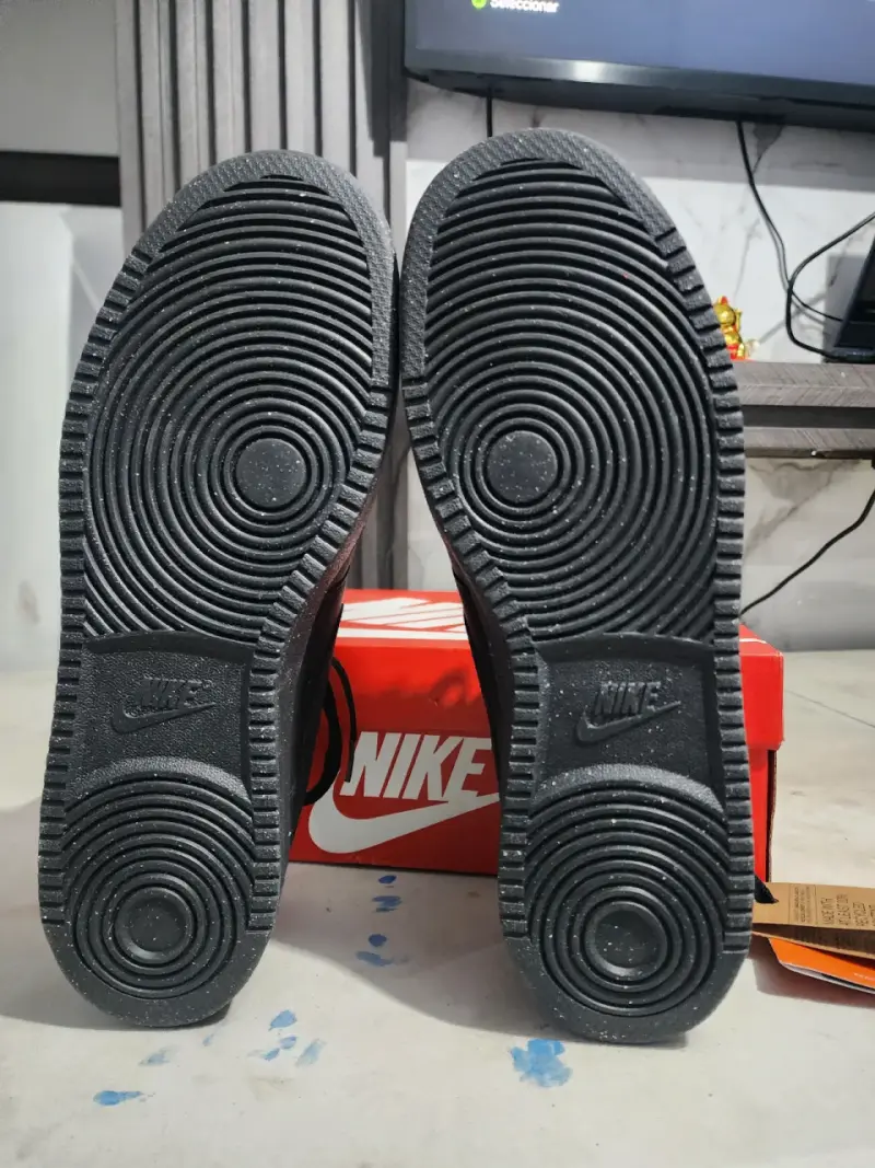 Zapatillas court vision negras Nike - 4