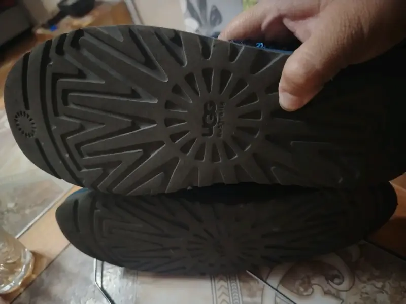 Botas UGG con lentejuelas azul - 4