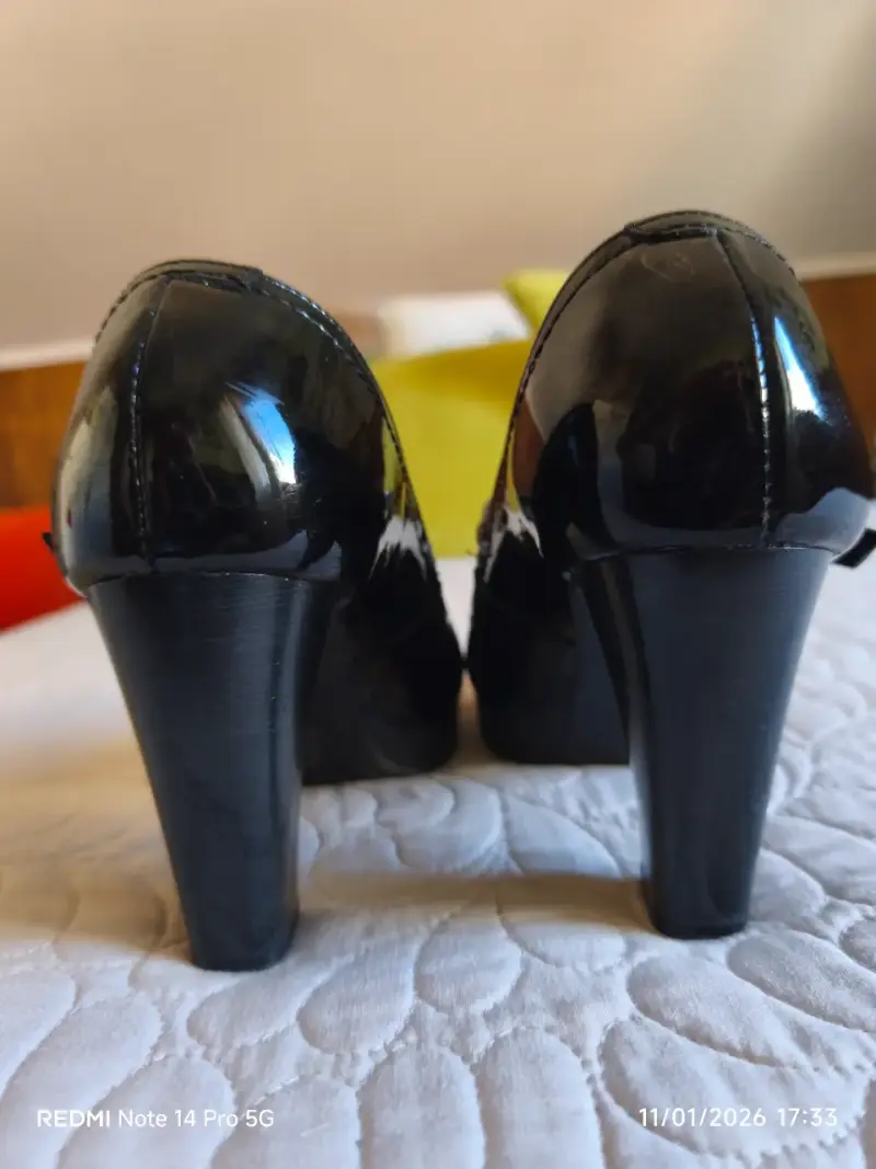 Zapatos negros de charol Flexi - T39 - 3